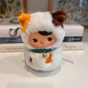 POP MART PUCKY Calico Roly Poly Kittie